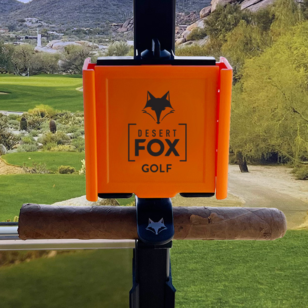 Phone Caddy with Cigar Holder