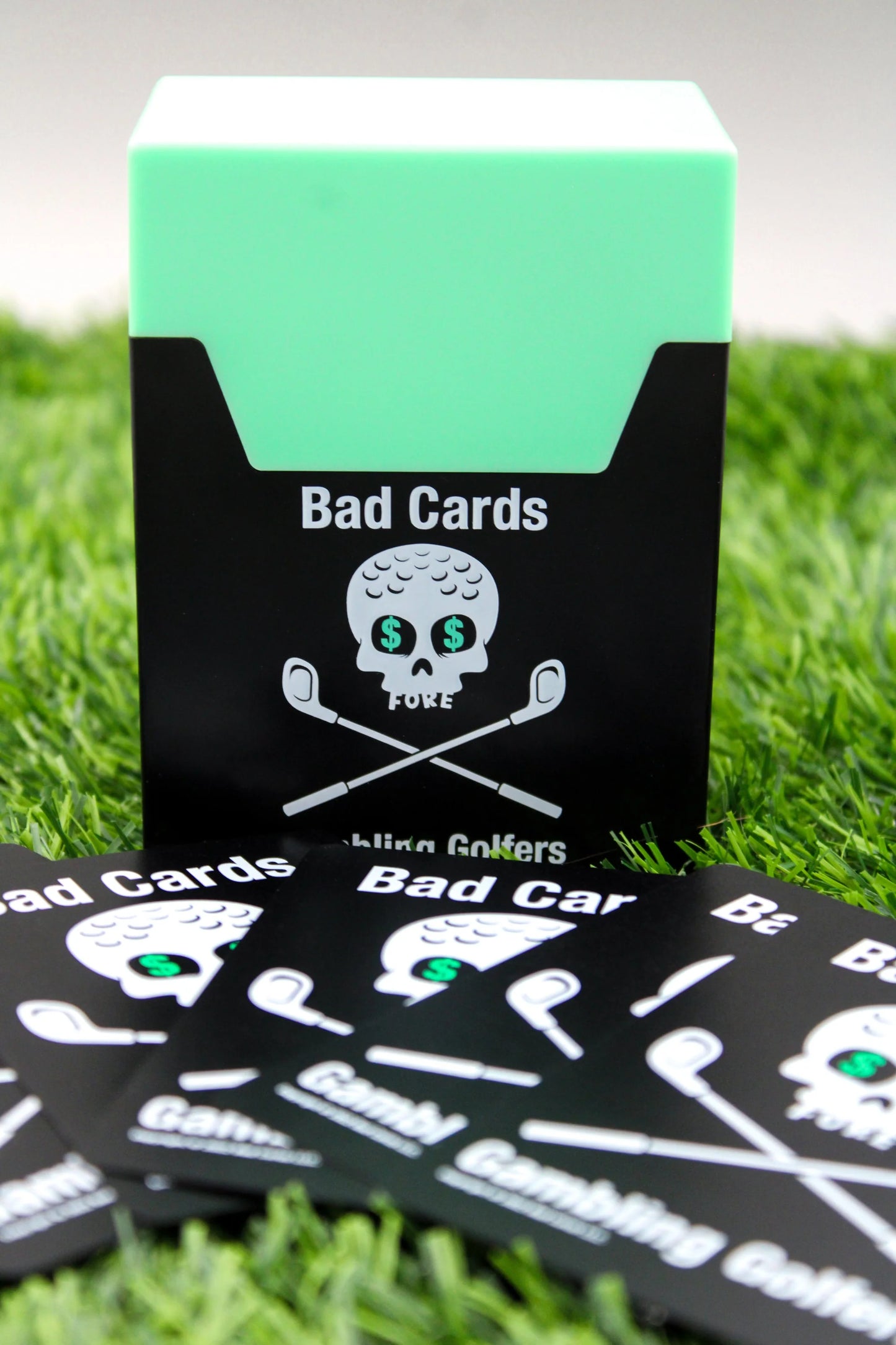 Bad Cards Fore GAMBLING Golfers (Weatherproof Edition)